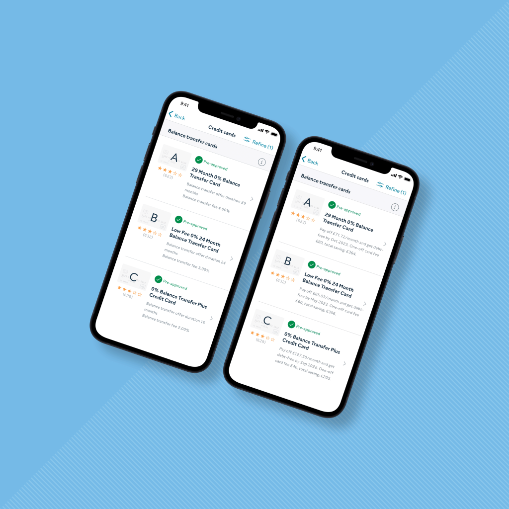 Clearscore Balance Transfer Trials